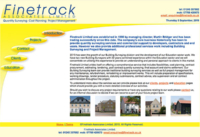 Finetrack-website