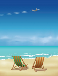 Plane,-Beach-and-Deckchairs